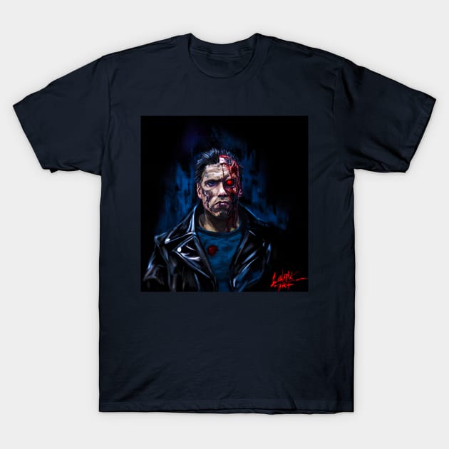 The Terminator (1984) T-Shirt by Art Of Lunatik